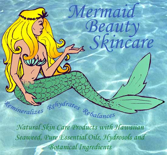Natural skin care products with Hawaiian seaweed, pure essential oils, hydrosols and botanical ingredients - our skin care products are made in Maui.